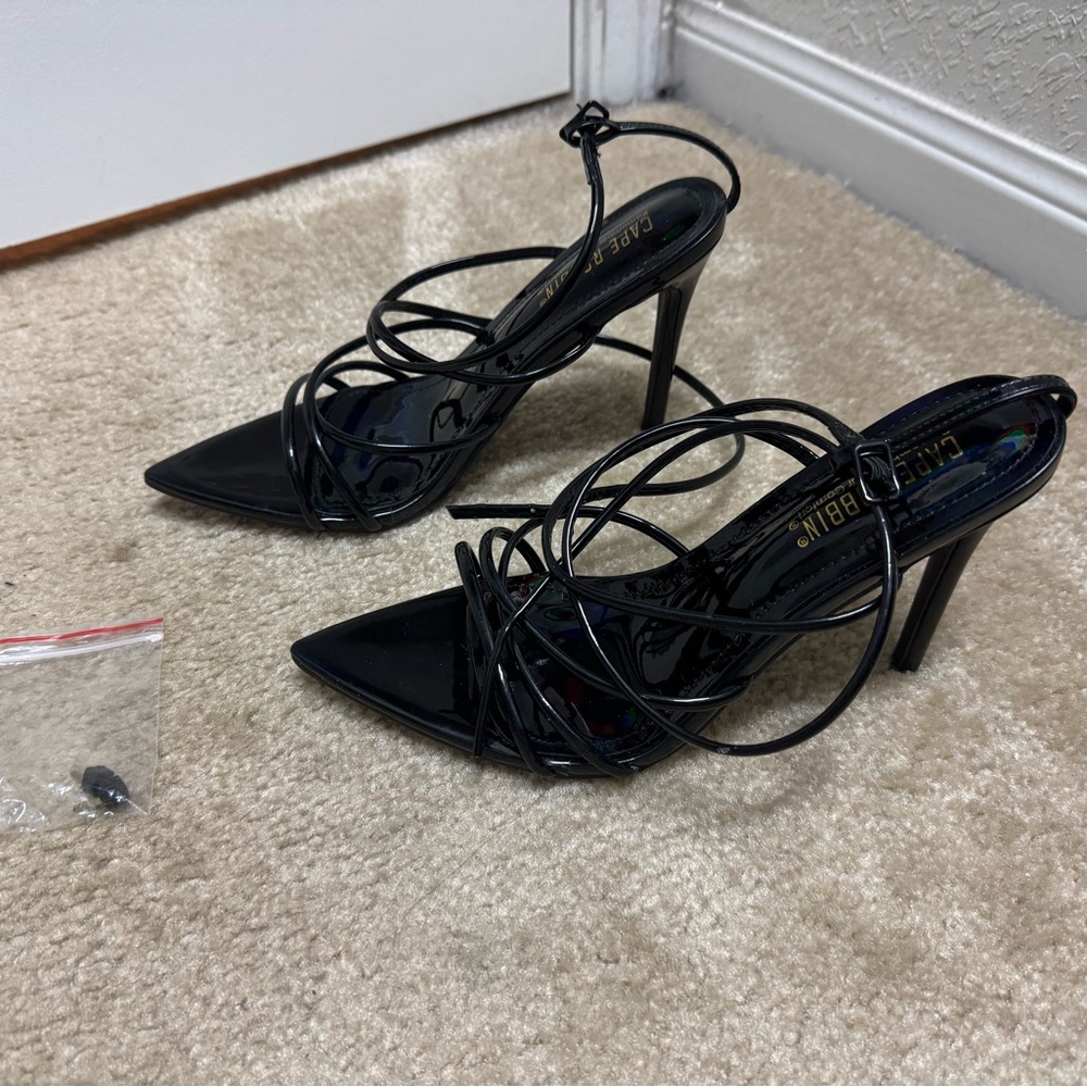 Cape Robbin Black Stiletto Heels - New